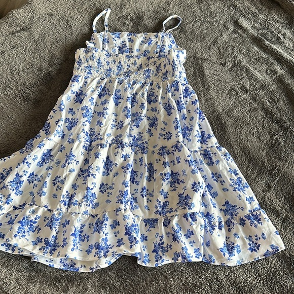 Adorable spaghetti strap sun dress size L - Picture 5 of 5